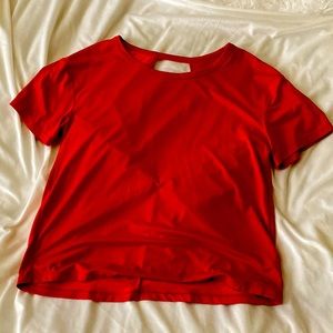 I’m selling a red shirt originally from JoyLab.